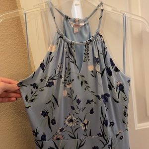 Candies - Blue Floral Maxi